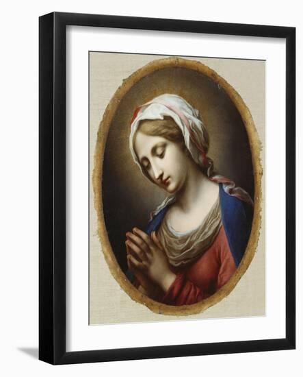 The Virgin Annunciate-Carlo Dolci-Framed Giclee Print