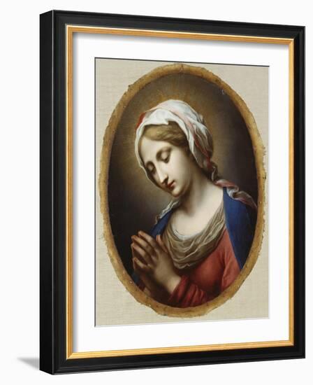The Virgin Annunciate-Carlo Dolci-Framed Giclee Print