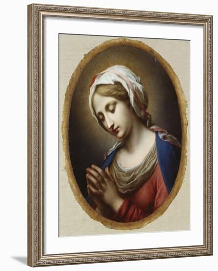 The Virgin Annunciate-Carlo Dolci-Framed Giclee Print