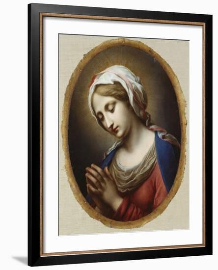 The Virgin Annunciate-Carlo Dolci-Framed Giclee Print