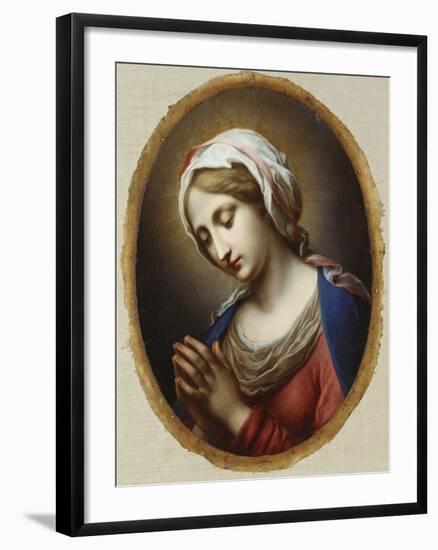 The Virgin Annunciate-Carlo Dolci-Framed Giclee Print