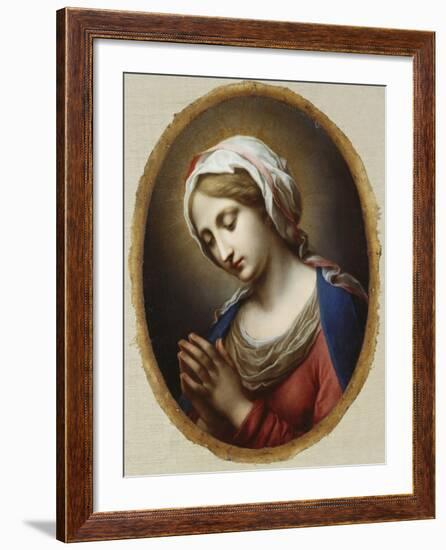 The Virgin Annunciate-Carlo Dolci-Framed Giclee Print