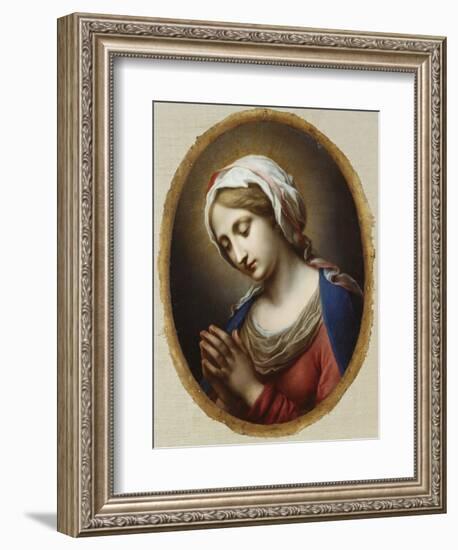 The Virgin Annunciate-Carlo Dolci-Framed Giclee Print