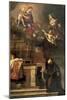 The Virgin Appearing to St. Louis of Toulouse-Carlo Dolci-Mounted Giclee Print