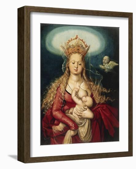 The Virgin as Queen of Heaven-Hans Baldung Grien-Framed Giclee Print