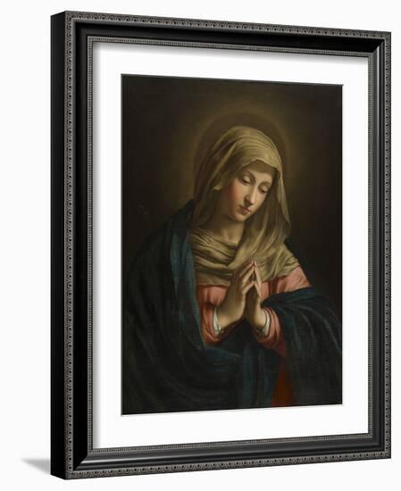 The Virgin at Prayer by Il Sassoferrato-Il Sassoferrato-Framed Giclee Print