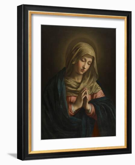 The Virgin at Prayer by Il Sassoferrato-Il Sassoferrato-Framed Giclee Print