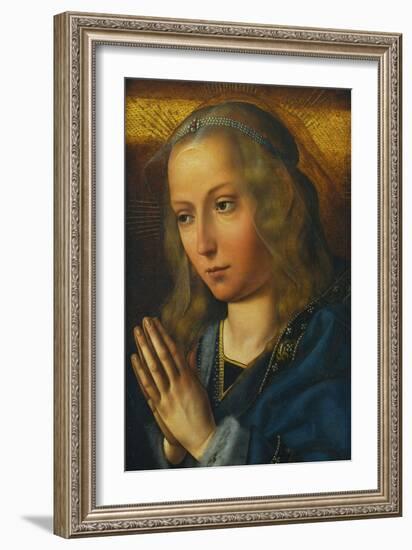 The Virgin at Prayer-Quentin Massys-Framed Giclee Print