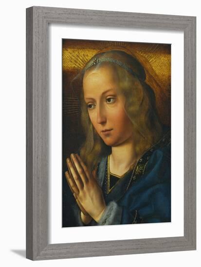 The Virgin at Prayer-Quentin Massys-Framed Giclee Print