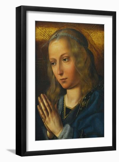 The Virgin at Prayer-Quentin Massys-Framed Giclee Print