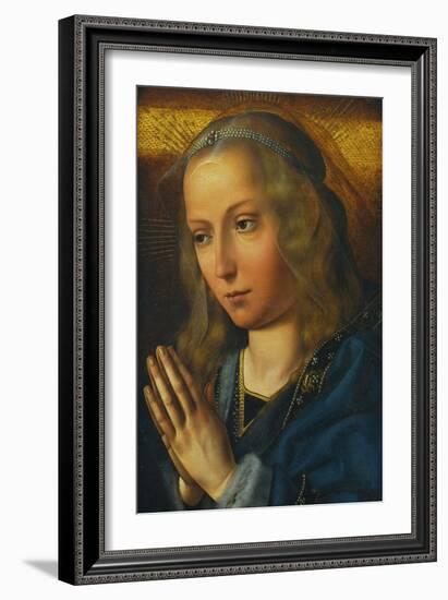 The Virgin at Prayer-Quentin Massys-Framed Giclee Print