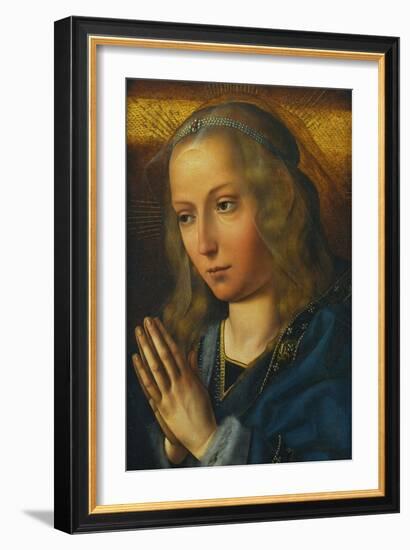 The Virgin at Prayer-Quentin Massys-Framed Giclee Print