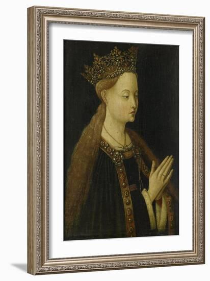 The Virgin, C.1500 (Oil on Panel)-Anonymous Anonymous-Framed Giclee Print