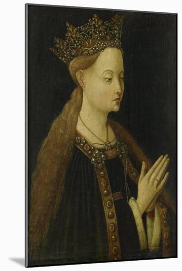 The Virgin, C.1500 (Oil on Panel)-Anonymous Anonymous-Mounted Giclee Print