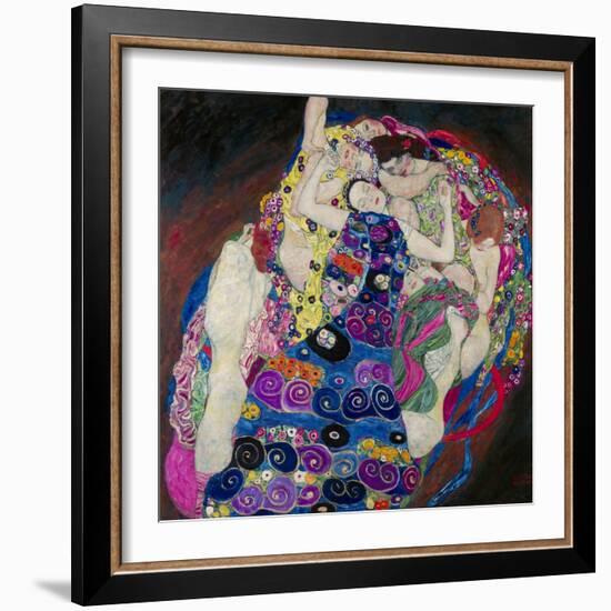 The Virgin - Die Jungfrau. Oil on canvas (1913) 190 x 200 cm.-Gustav Klimt-Framed Giclee Print