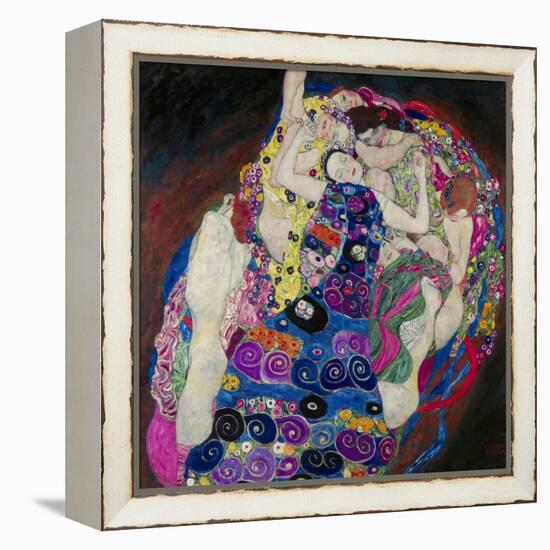 The Virgin (Die Jungfrau)-Gustav Klimt-Framed Premier Image Canvas