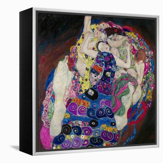 The Virgin (Die Jungfrau)-Gustav Klimt-Framed Premier Image Canvas