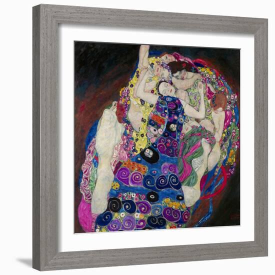 The Virgin (Die Jungfrau)-Gustav Klimt-Framed Giclee Print