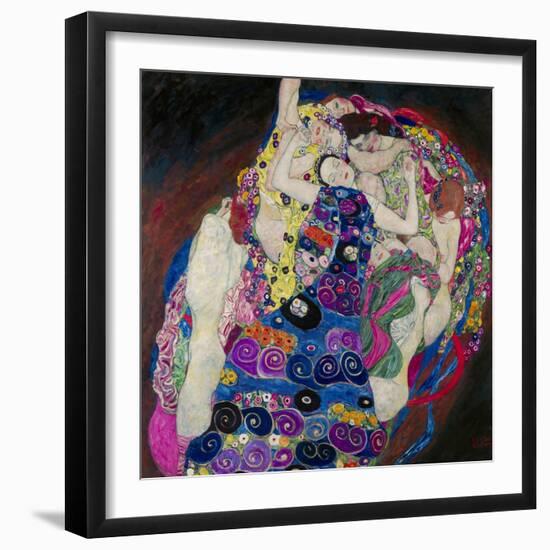 The Virgin (Die Jungfrau)-Gustav Klimt-Framed Giclee Print