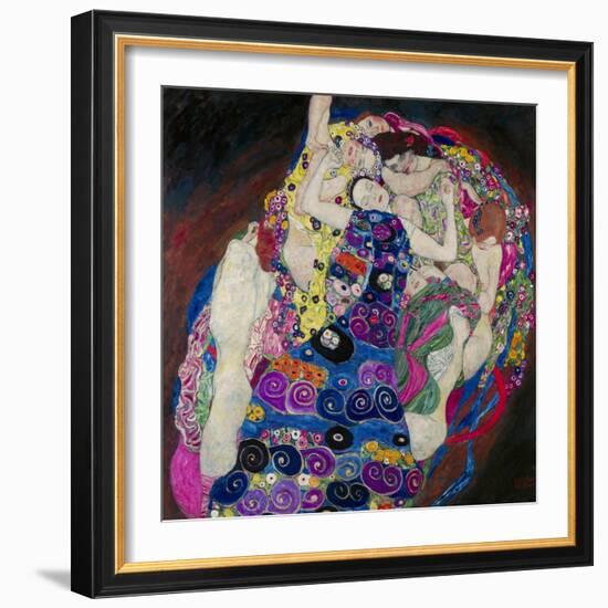 The Virgin (Die Jungfrau)-Gustav Klimt-Framed Giclee Print