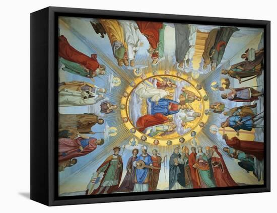 The Virgin, from 'The Heavens of the Blessed and the Empyrean', Dante Room-Philipp Veit-Framed Premier Image Canvas