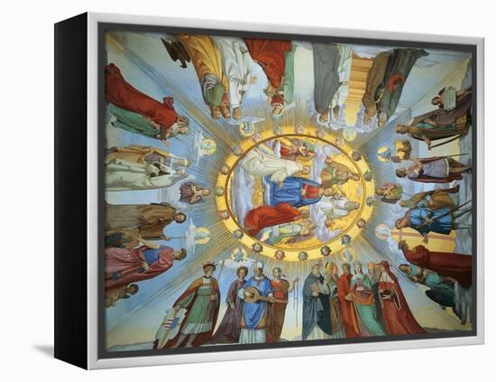The Virgin, from 'The Heavens of the Blessed and the Empyrean', Dante Room-Philipp Veit-Framed Premier Image Canvas