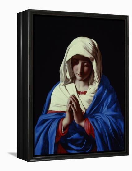 The Virgin in Prayer, 1640-50-Giovanni Battista Salvi da Sassoferrato-Framed Premier Image Canvas