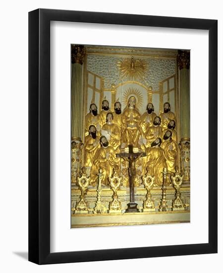 The Virgin Mary and Apostles-null-Framed Giclee Print