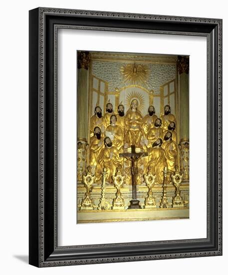 The Virgin Mary and Apostles-null-Framed Giclee Print