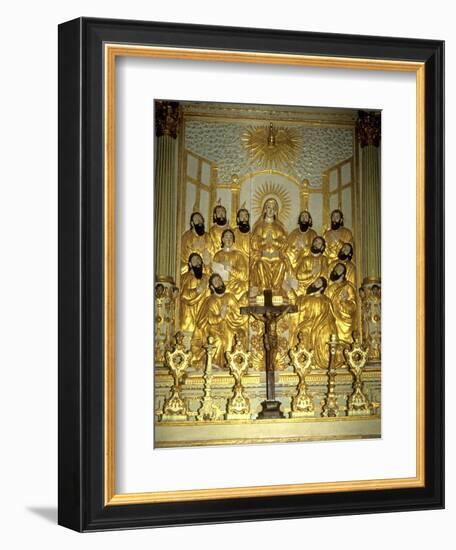 The Virgin Mary and Apostles-null-Framed Giclee Print