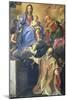 The Virgin Mary Appearing to St. Philip Neri-Carlo Maratti-Mounted Giclee Print