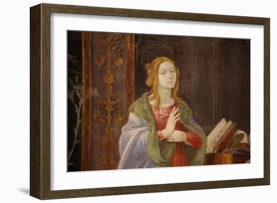 The Virgin Mary at the Annunciation-null-Framed Giclee Print