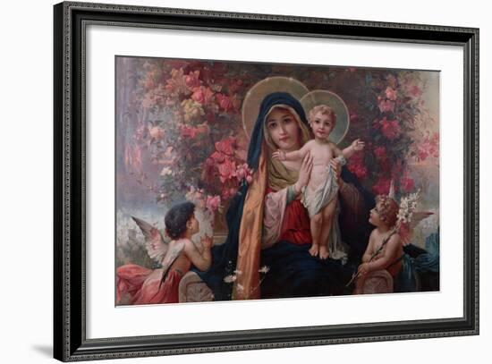 The Virgin Mary with the Infant Christ, C.1900-null-Framed Giclee Print