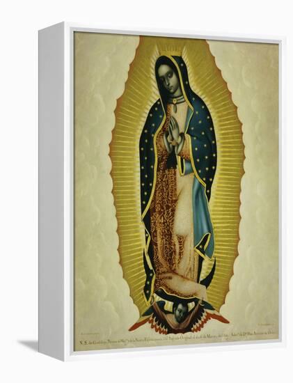 The Virgin of Guadaloupe, 1766-Miguel Cabrera-Framed Premier Image Canvas