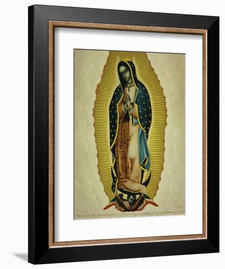 The Virgin of Guadaloupe, 1766-Miguel Cabrera-Framed Giclee Print