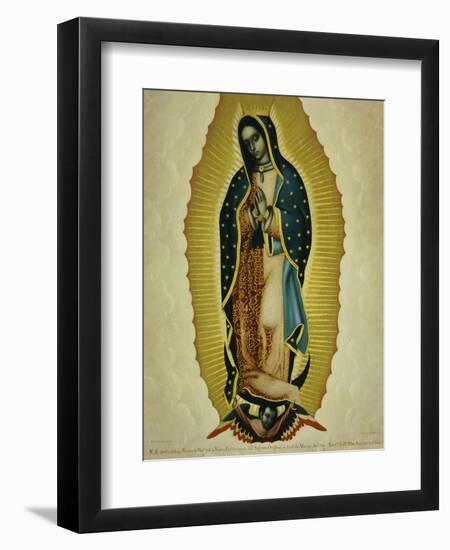 The Virgin of Guadaloupe, 1766-Miguel Cabrera-Framed Giclee Print