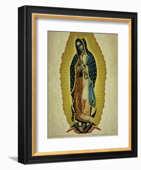 The Virgin of Guadaloupe, 1766-Miguel Cabrera-Framed Giclee Print