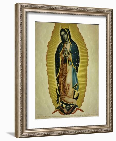 The Virgin of Guadaloupe, 1766-Miguel Cabrera-Framed Giclee Print