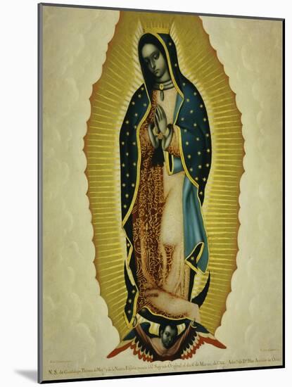 The Virgin of Guadaloupe, 1766-Miguel Cabrera-Mounted Giclee Print