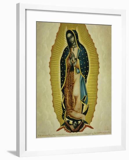 The Virgin of Guadaloupe, 1766-Miguel Cabrera-Framed Giclee Print