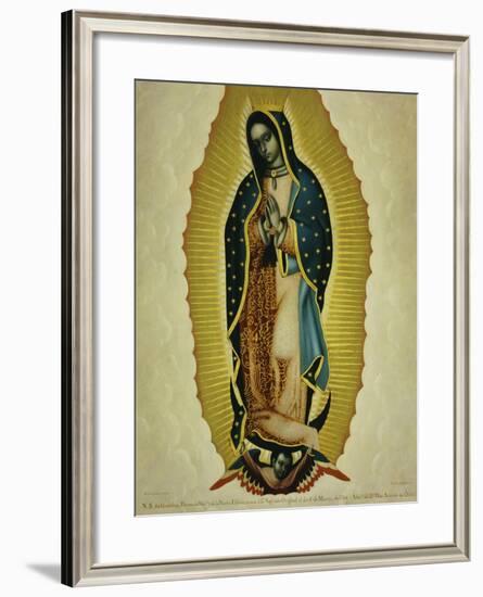 The Virgin of Guadaloupe, 1766-Miguel Cabrera-Framed Giclee Print