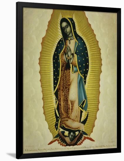 The Virgin of Guadaloupe, 1766-Miguel Cabrera-Framed Giclee Print