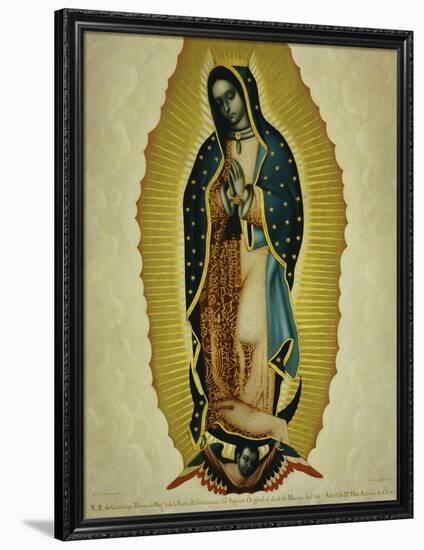 The Virgin of Guadaloupe, 1766-Miguel Cabrera-Framed Premium Giclee Print