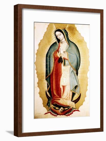 The Virgin of Guadalupe, Museo de America, Madrid, Spain-Miguel Cabrera-Framed Giclee Print