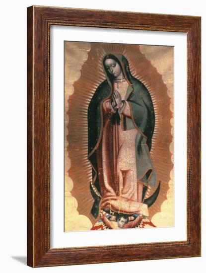 The Virgin Of Guadalupe-Miguel Hidalgo-Framed Giclee Print