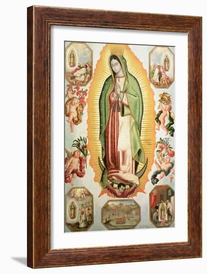 The Virgin of Guadalupe-Juan de Villegas-Framed Giclee Print