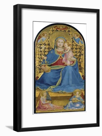 The Virgin of Humility (Madonna Dell' Umilit), C. 1433-1434-Fra Angelico-Framed Giclee Print