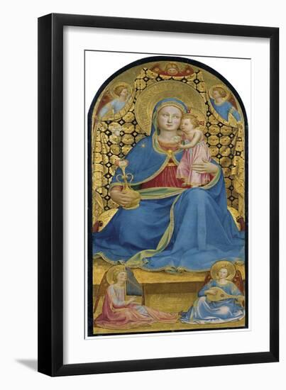 The Virgin of Humility (Madonna Dell' Umilit), C. 1433-1434-Fra Angelico-Framed Giclee Print