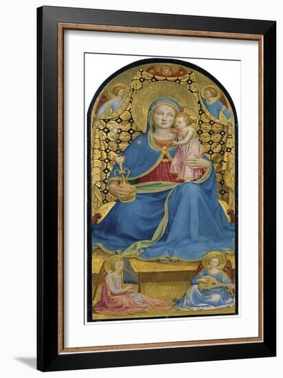 The Virgin of Humility (Madonna Dell' Umilit), C. 1433-1434-Fra Angelico-Framed Giclee Print