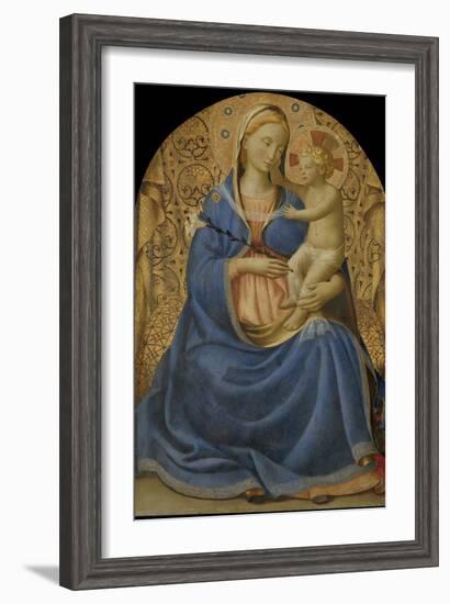 The Virgin of Humility (Madonna Dell' Umilit), C. 1440-Fra Angelico-Framed Giclee Print